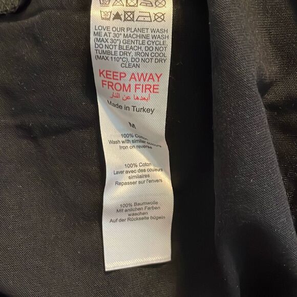 Boohoo Man Oversized Multi Badge Moto Graphic Tee M - Picture 8 of 9